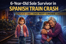 6-Year-Old Girl Emerges as Sole Survivor in Tragic Spanish Train Crash thumbnail